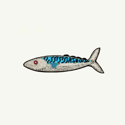 Hand-embroidered Cannetille Brooches