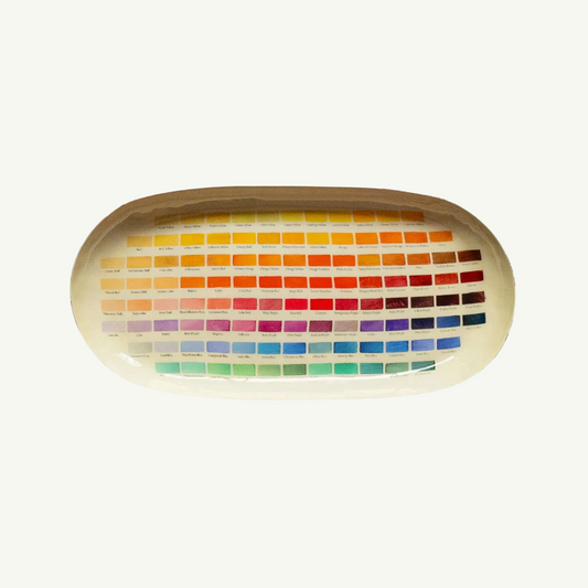 Enamel Printed Tray - Nomenclature of Colors