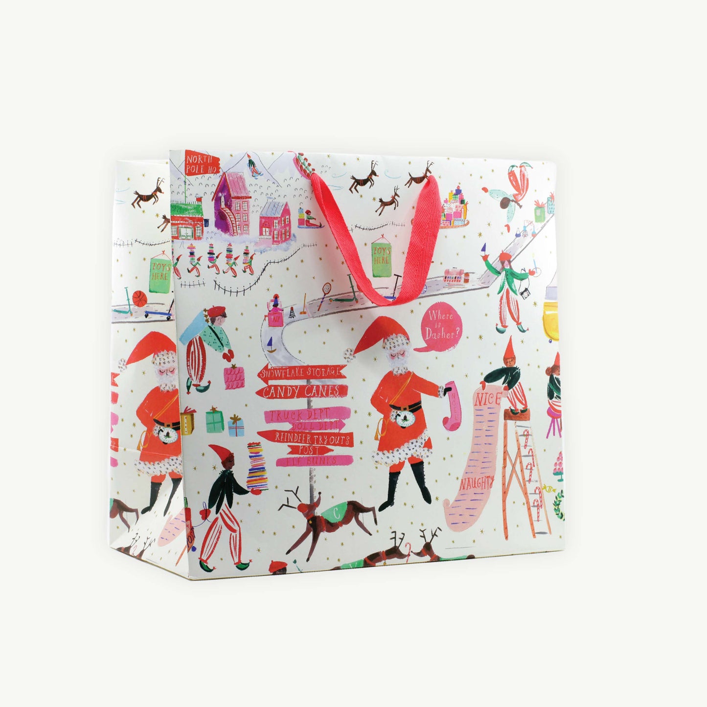 North Pole Gift Bag - Large