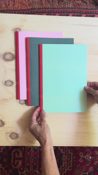 Simple Notebook – Lined, Dotted & Blank Pages