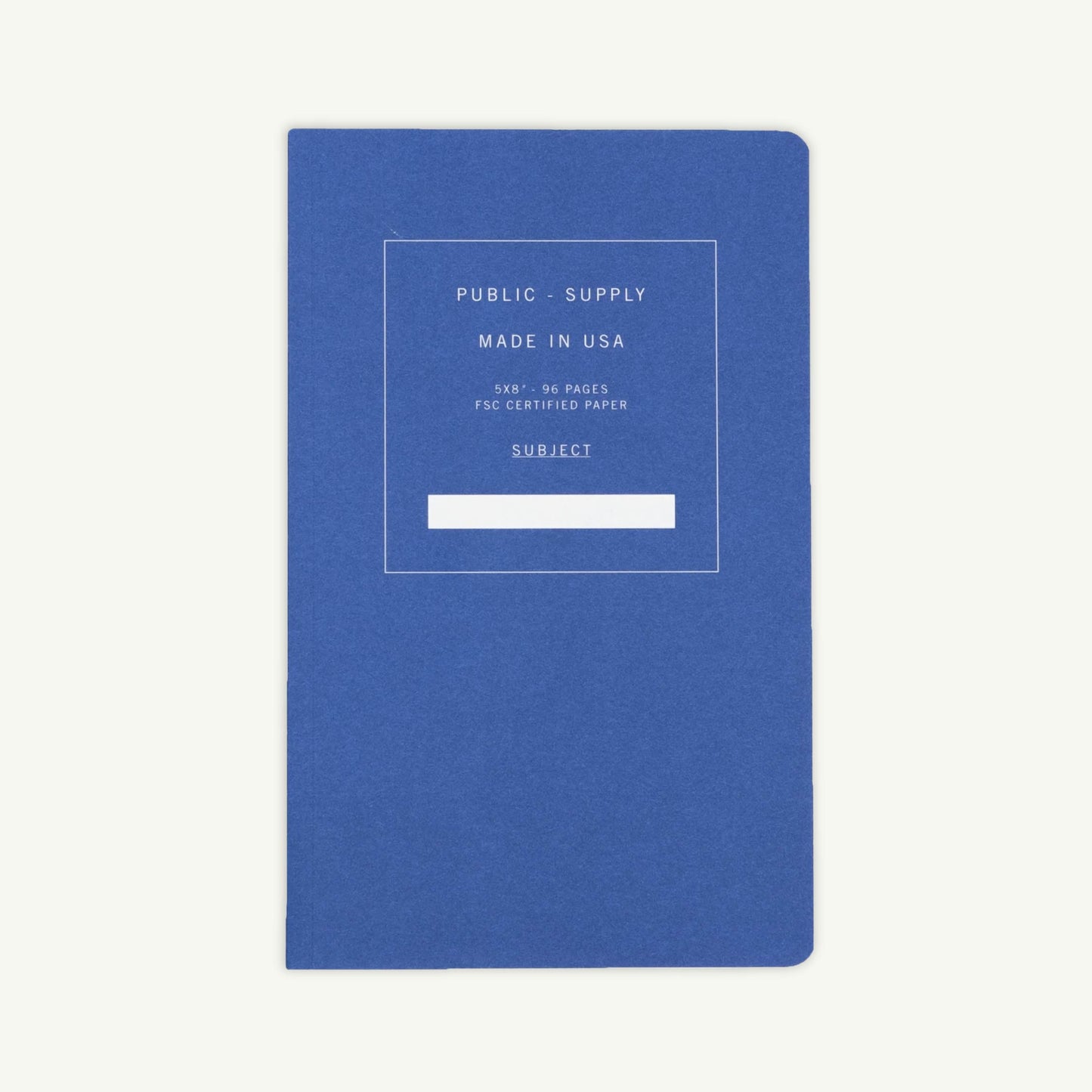 Soft Cover Notebook
