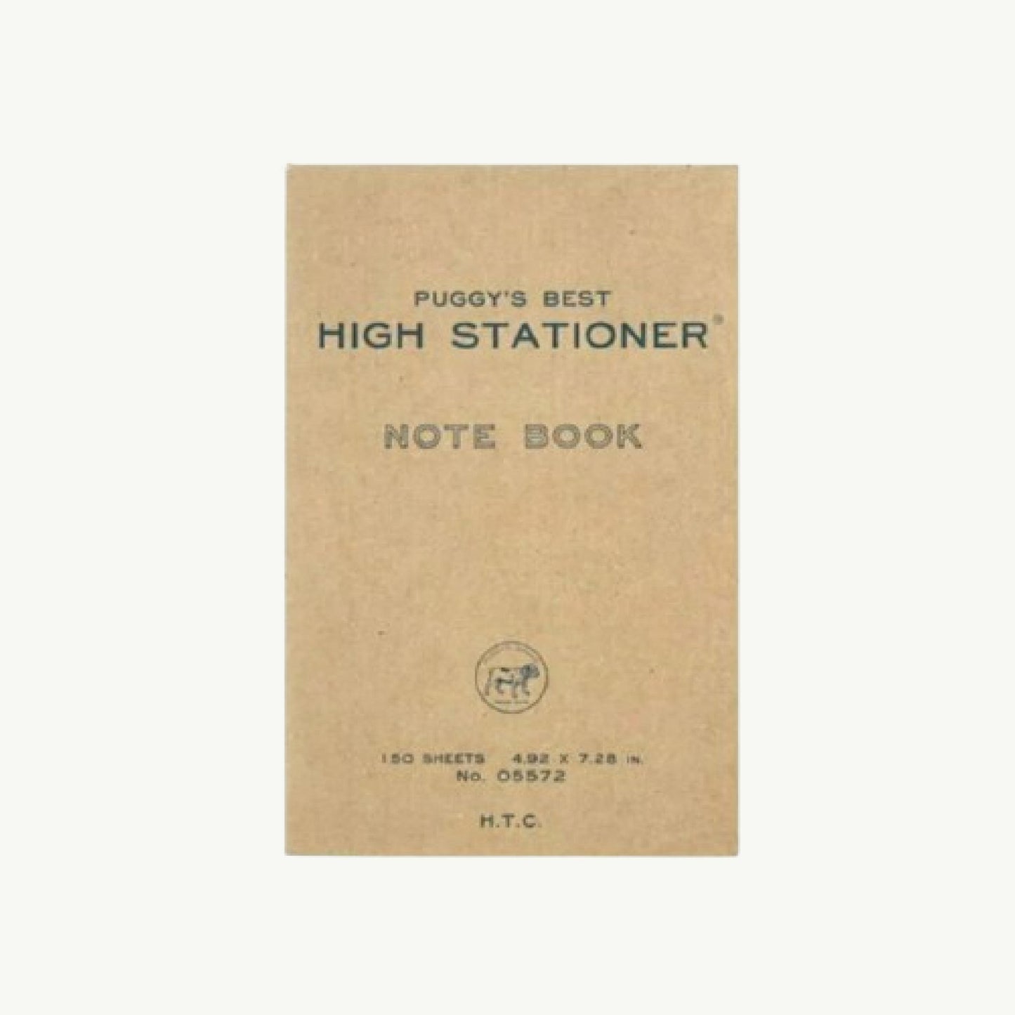 Puggy's Best High Stationer Notebook