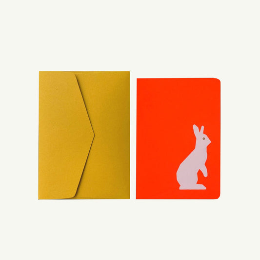 Rabbit Folded Card