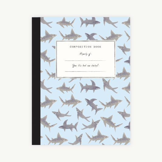 Sharks Composition Book