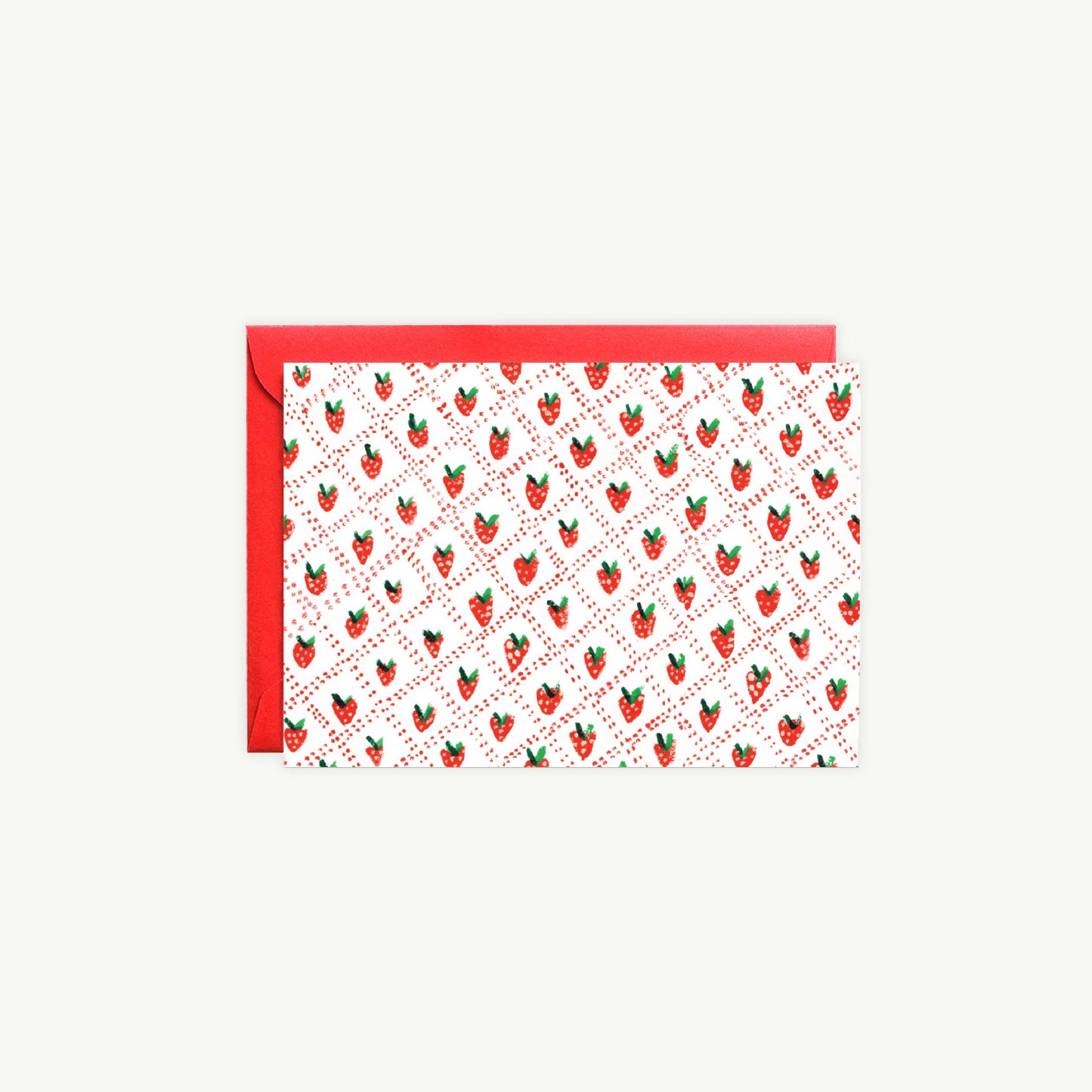 Berries on Lattice - Notecards