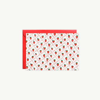 Berries on Lattice - Notecards