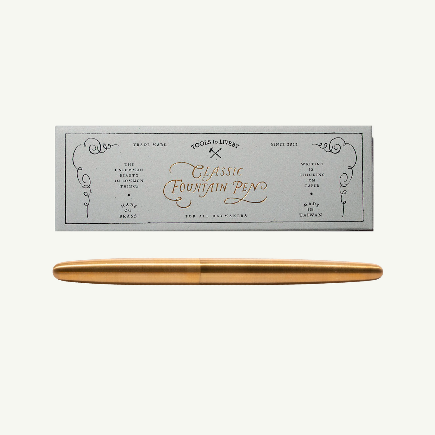 Tools to Liveby - Brass Fountain Pen