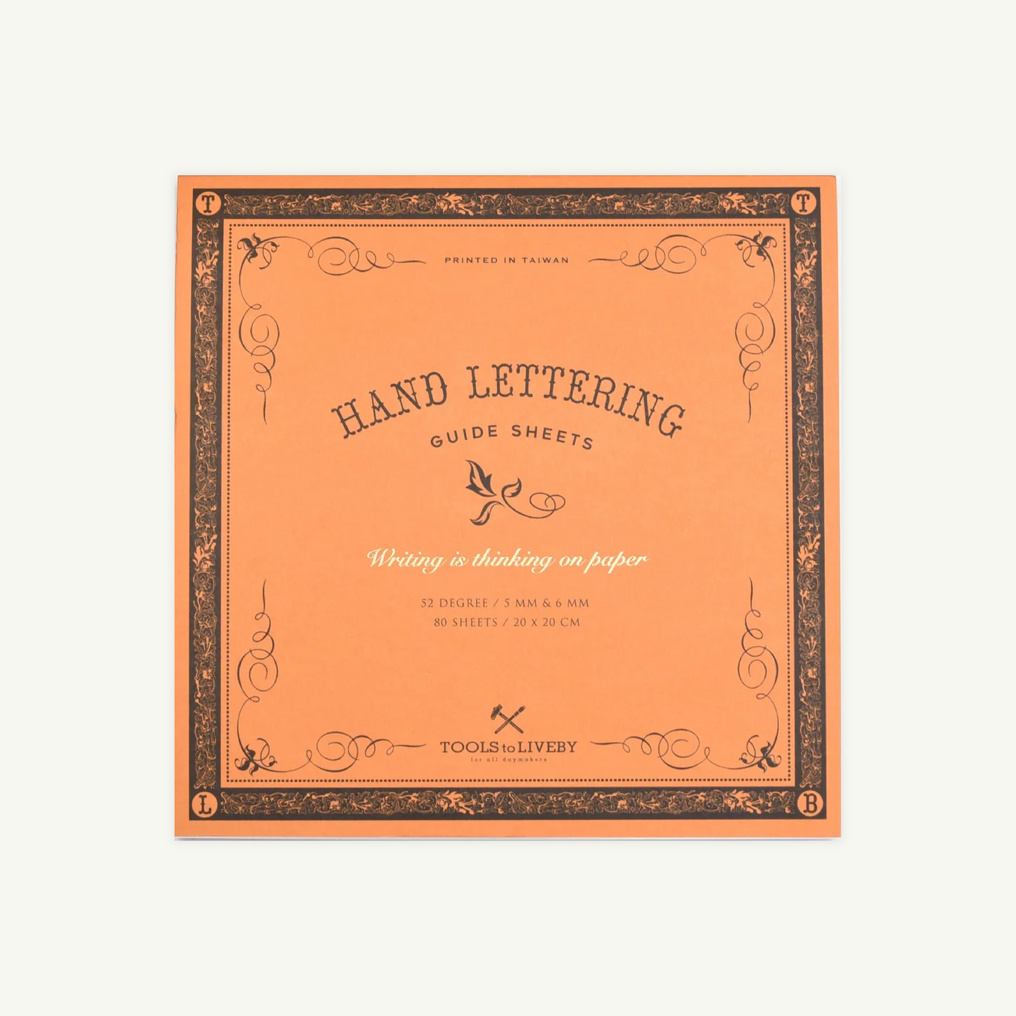 Tools to Liveby Hand Lettering Pad