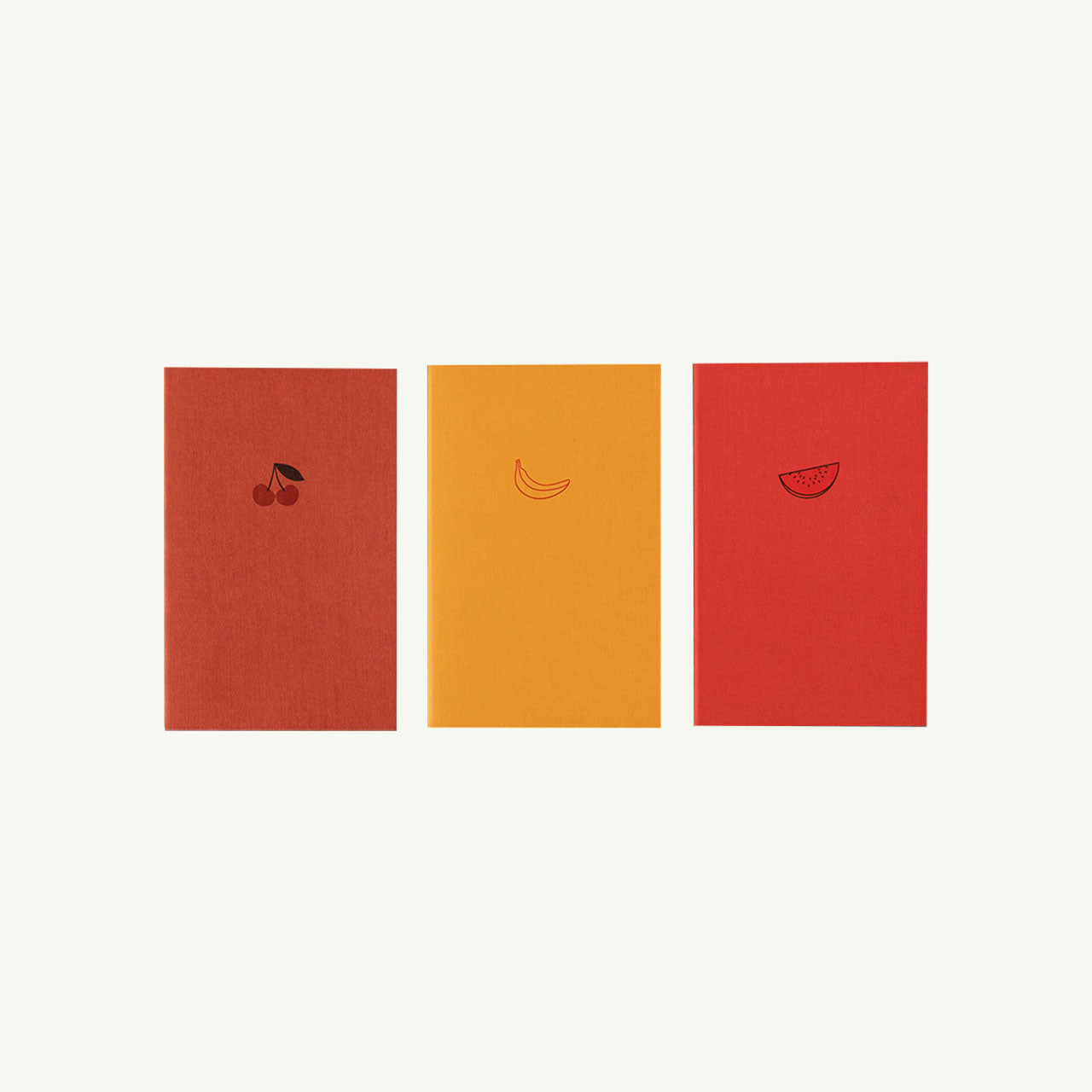 Three Soft Cover Notebooks