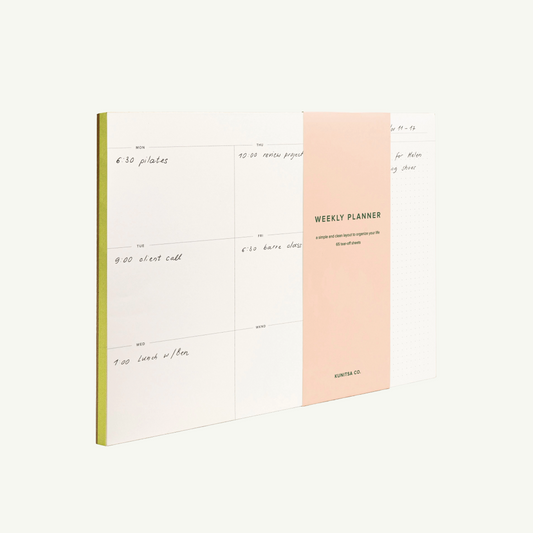 Weekly Planner Pad