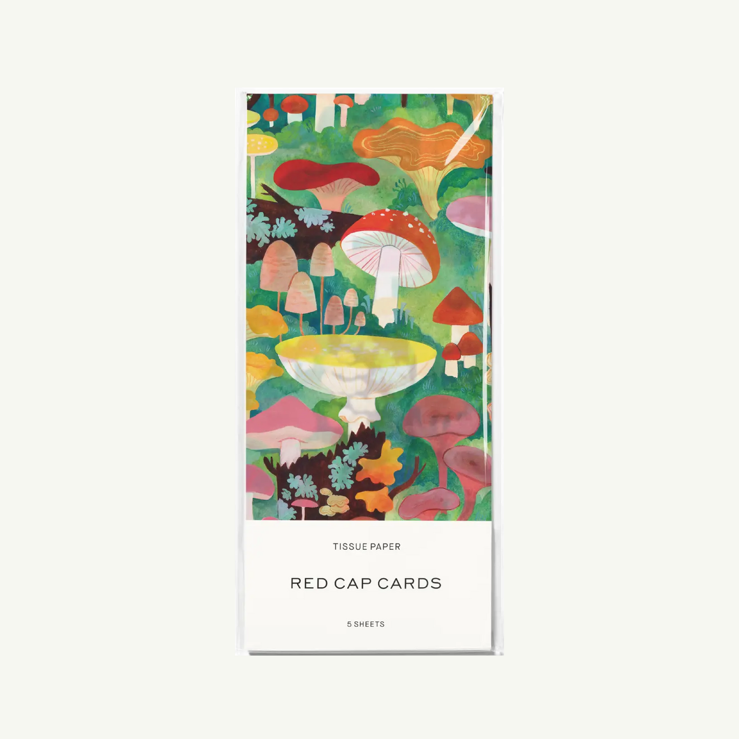Woodland Mushrooms Tissue Paper